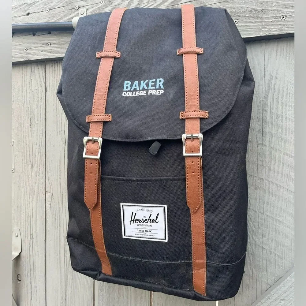 Hershel Supply Co. Retreat Backpack Black NWT Laptop Travel School Unisex Bag